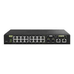 QNAP - Commutateur - Géré - 16 x 100 - 1000 - 2.5G (PoE+) + 2 x 10 Gigabit SFP+ + 2 x 100 - 1000 - ... (QSW-M2116P-2T2S)_3